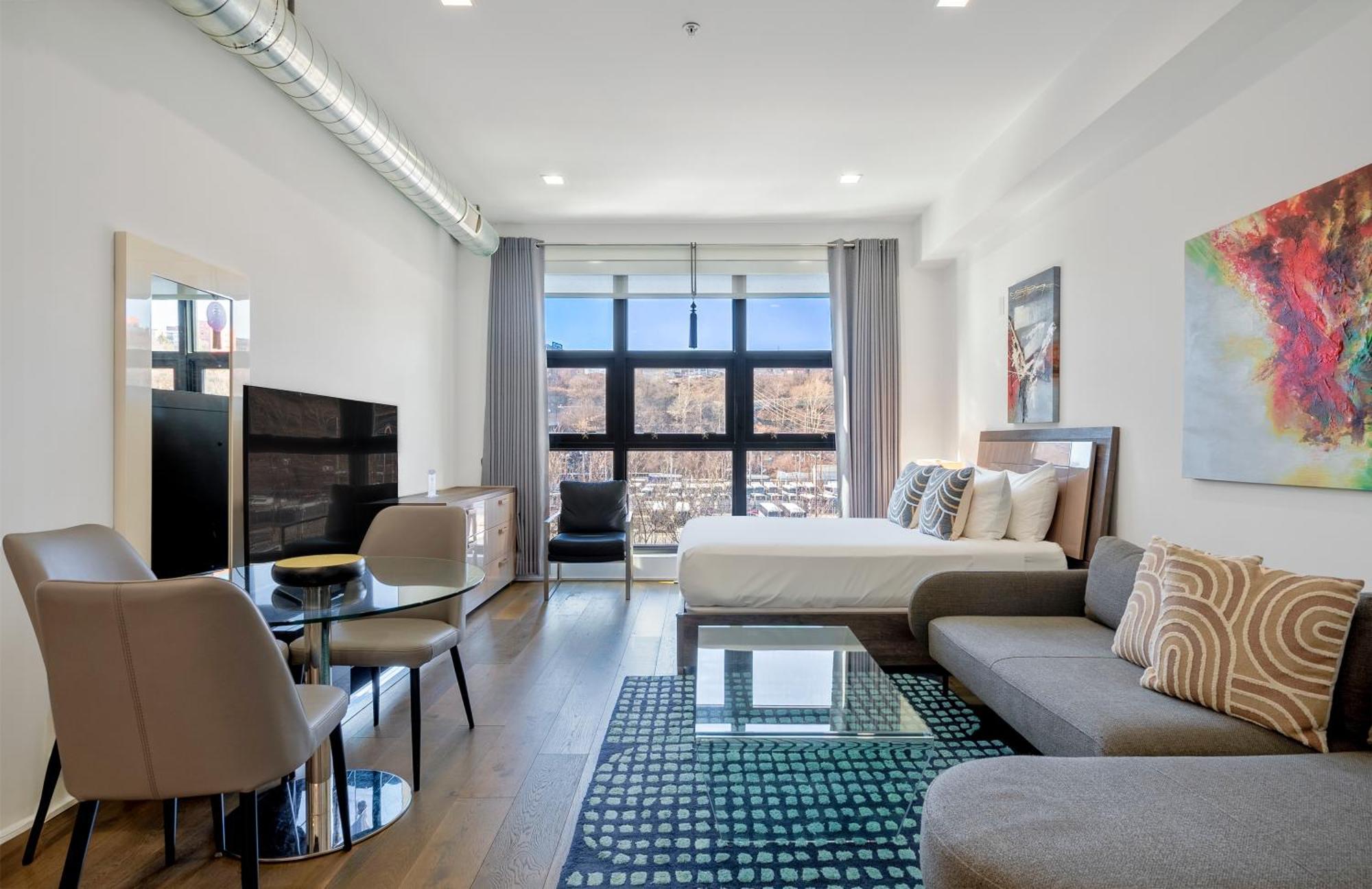 Dharma Home Suites Hoboken Bagian luar foto
